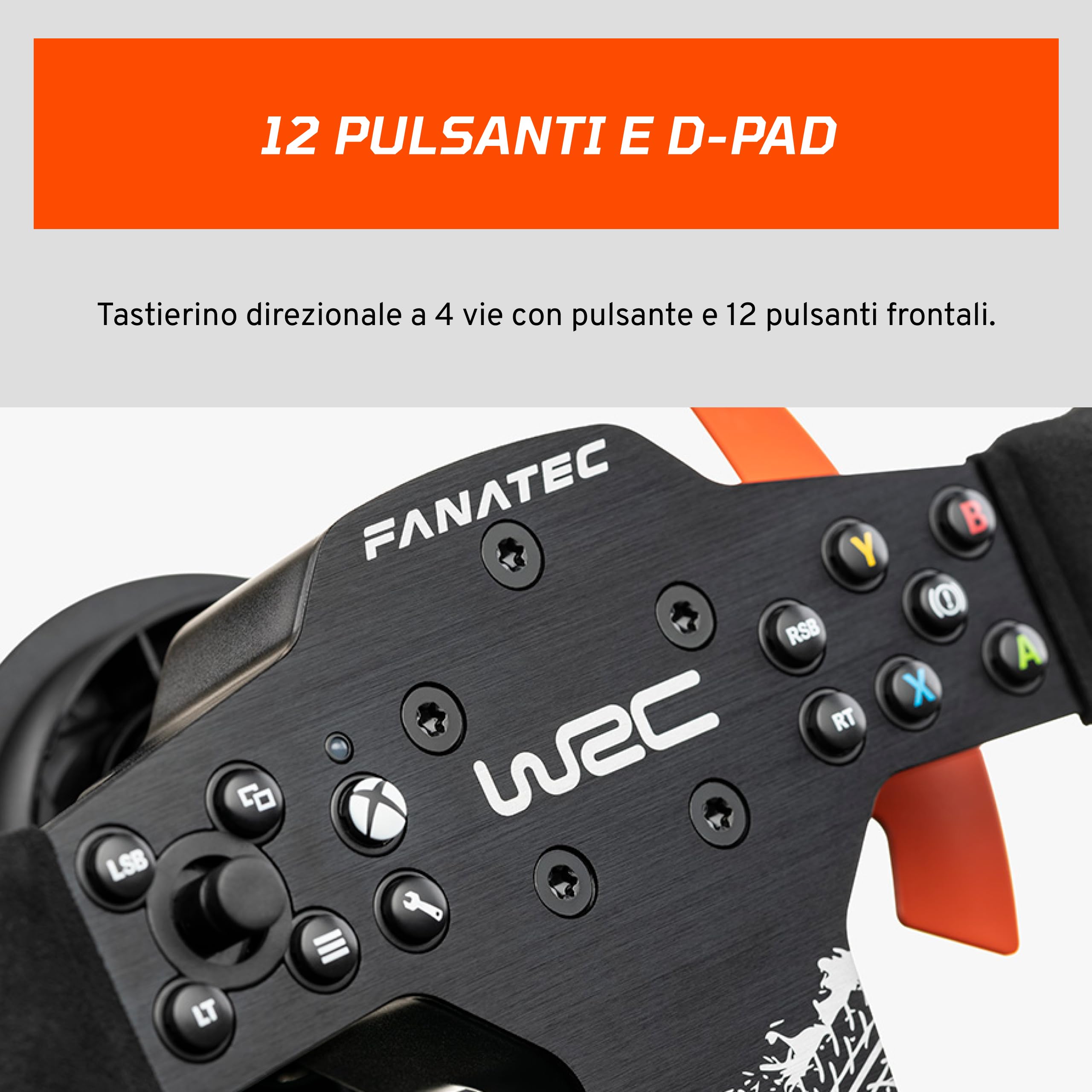 fanatec-csl-elite-volante-wrc-xbox-rally-alcantara image 7