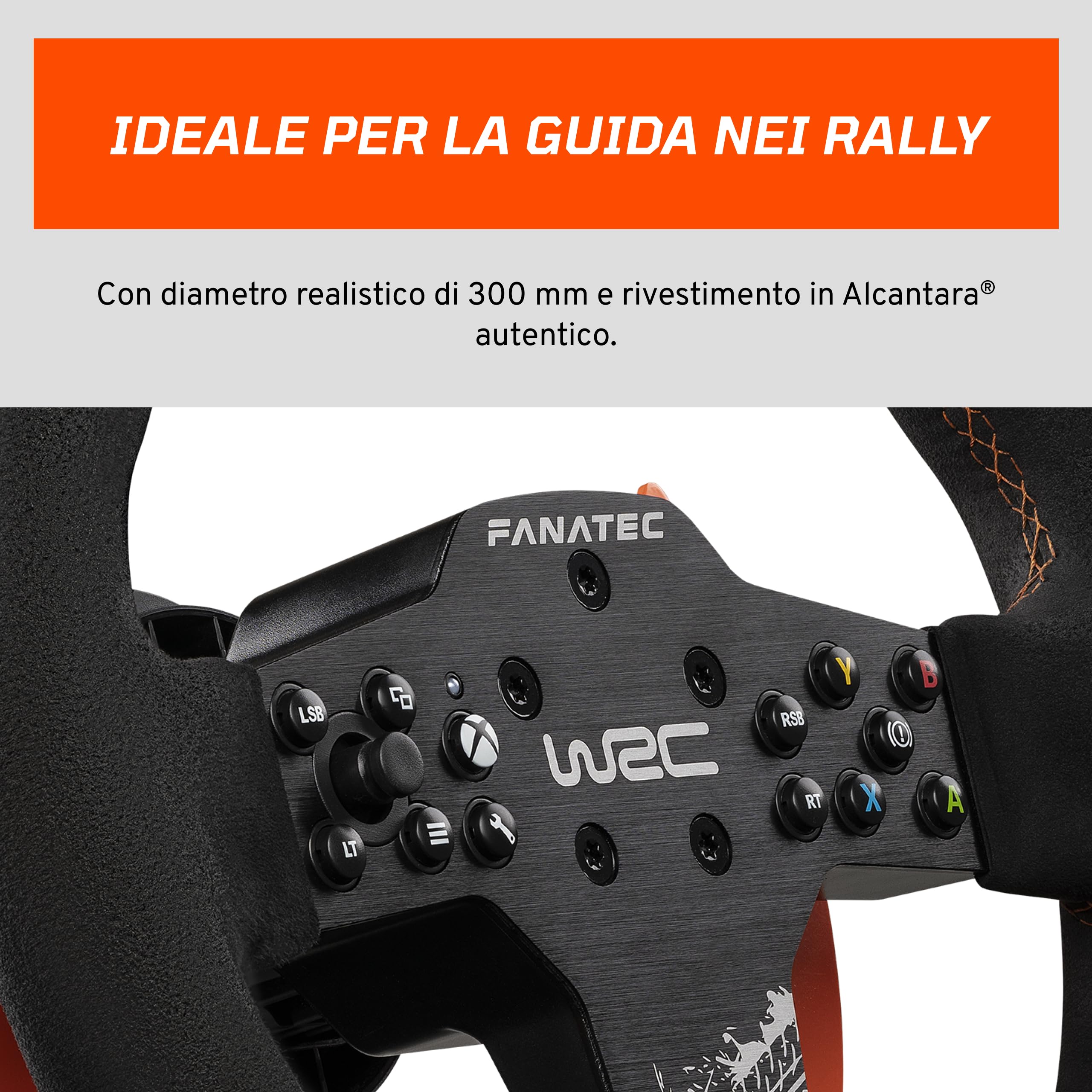 fanatec-csl-elite-volante-wrc-xbox-rally-alcantara image 2
