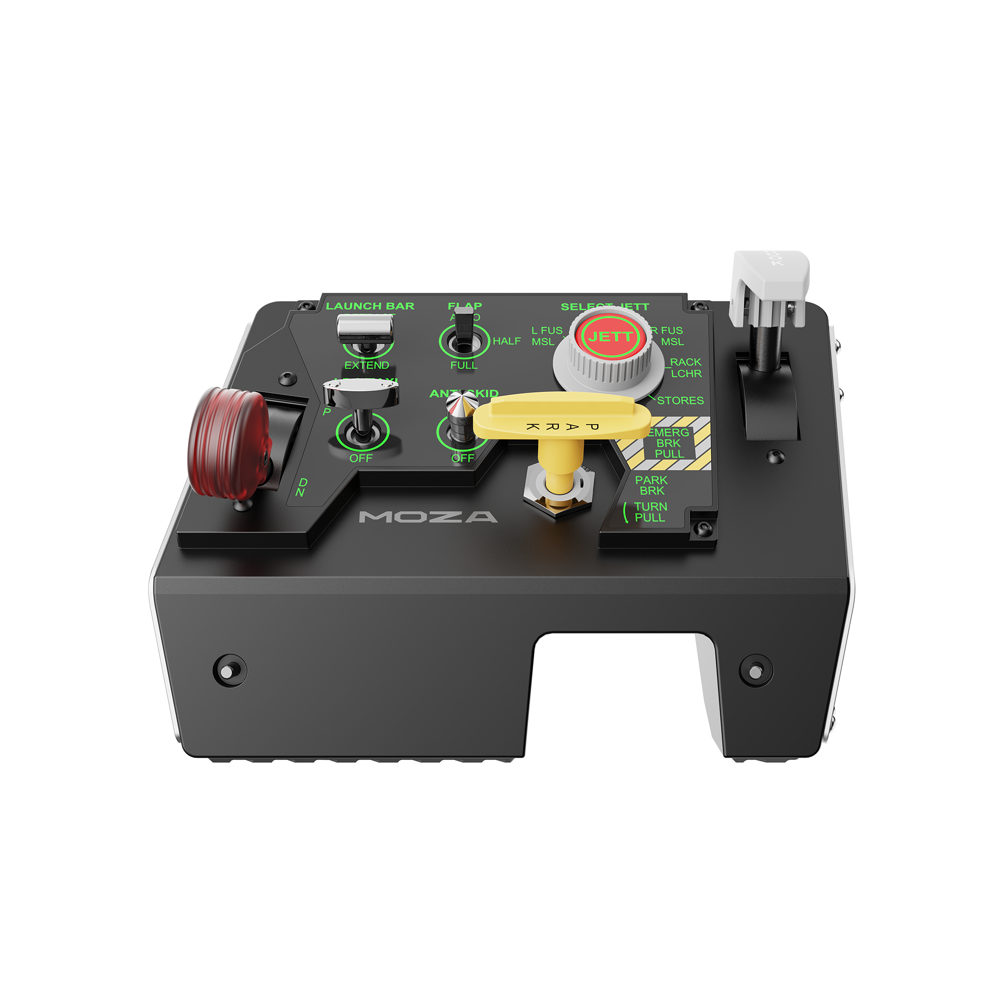moza-racing-pannello-mtlp-landing-panel-f-a-18-25-interruttori image 2