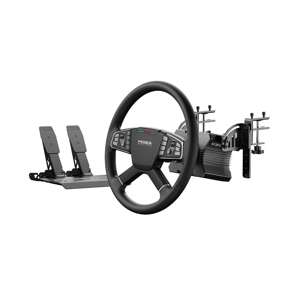 moza-racing-trucking-bundle-r5-volante-tsw-pedali-sr-p-lite image 1