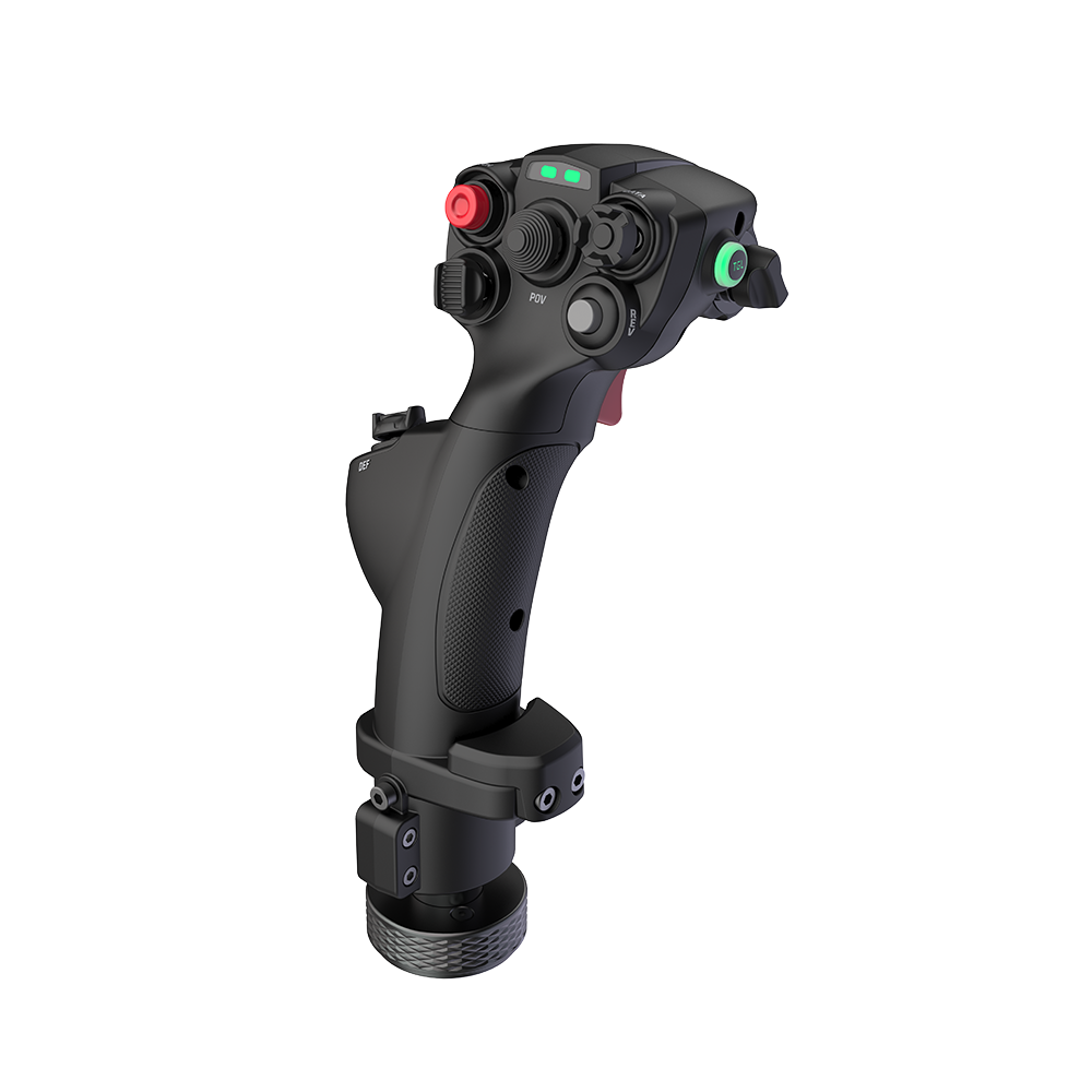moza-racing-joystick-mhg-flightstick-in-fibra-di-carbonio image 4