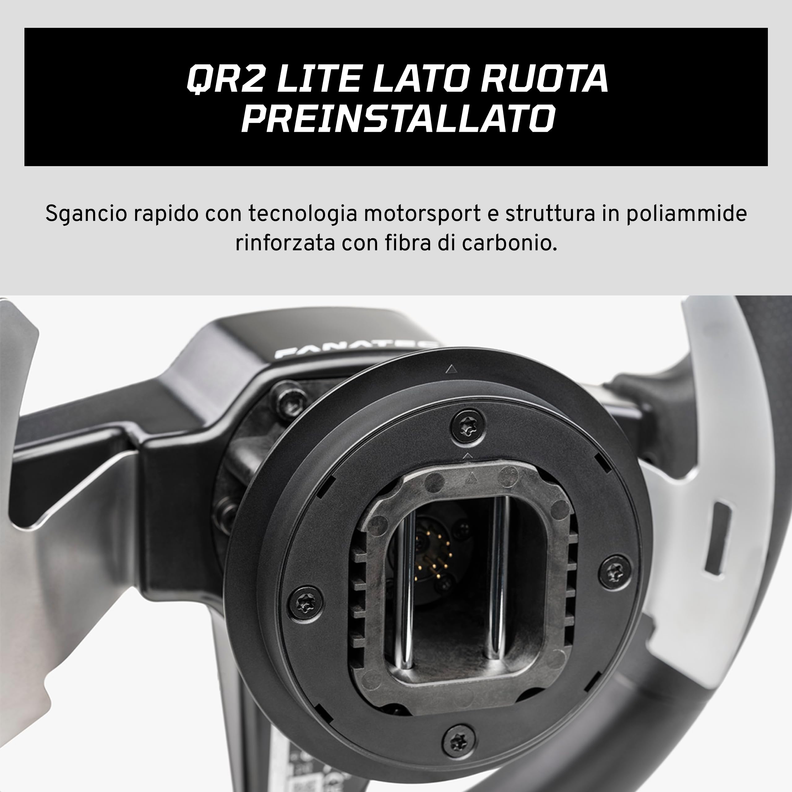 fanatec-csl-manubrio-p1-v2-qr2-lite-nero-300mm image 7