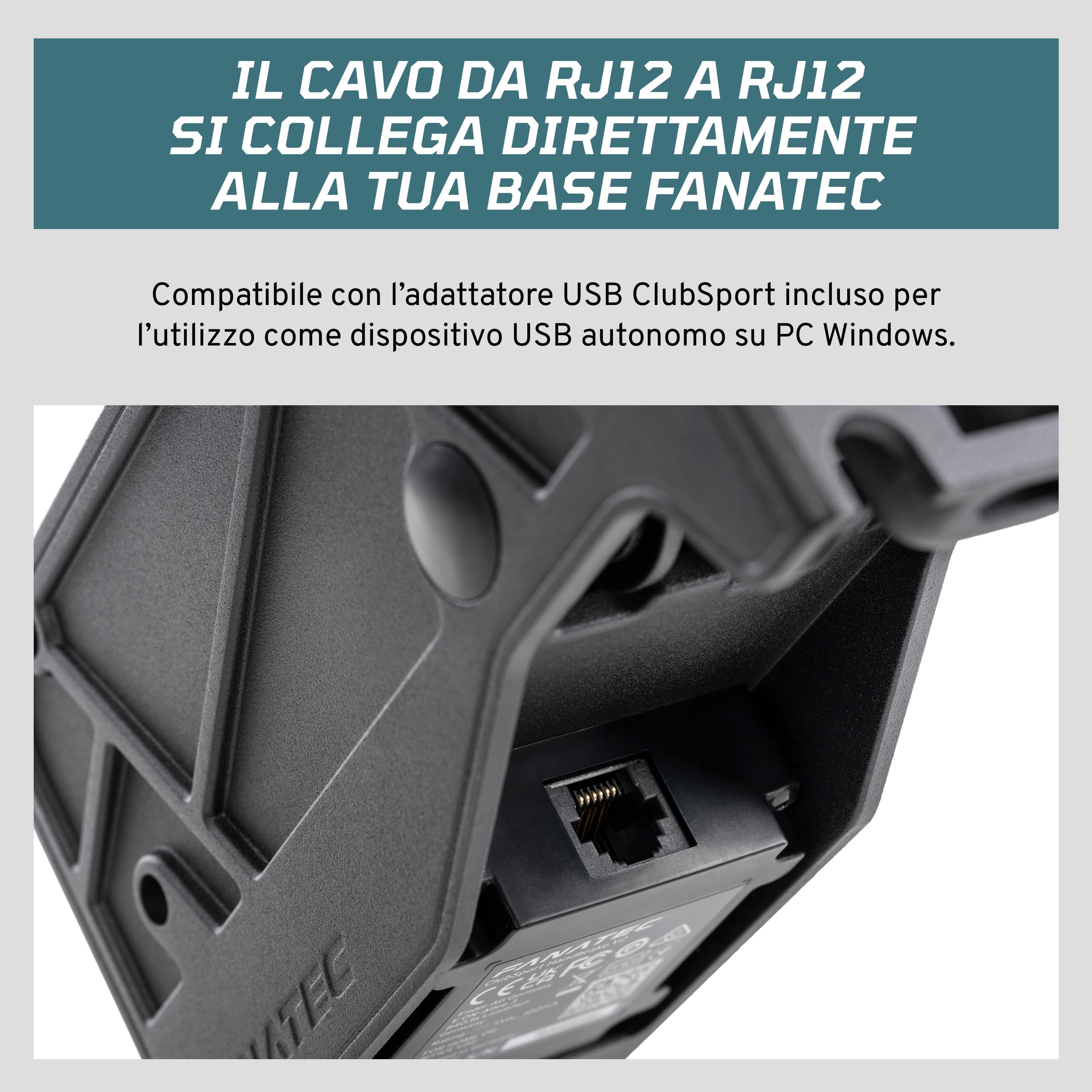 fanatec-clubsport-handbrake-v2-freno-a-mano-con-cella-di-carico-usb image 6