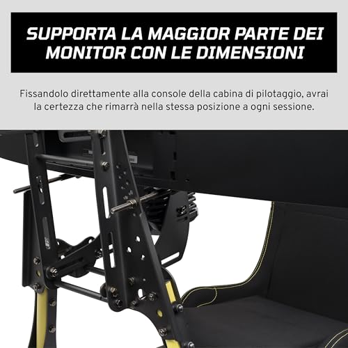 fanatec-csl-cockpit-supporto-monitor-regolabile-nero image 8