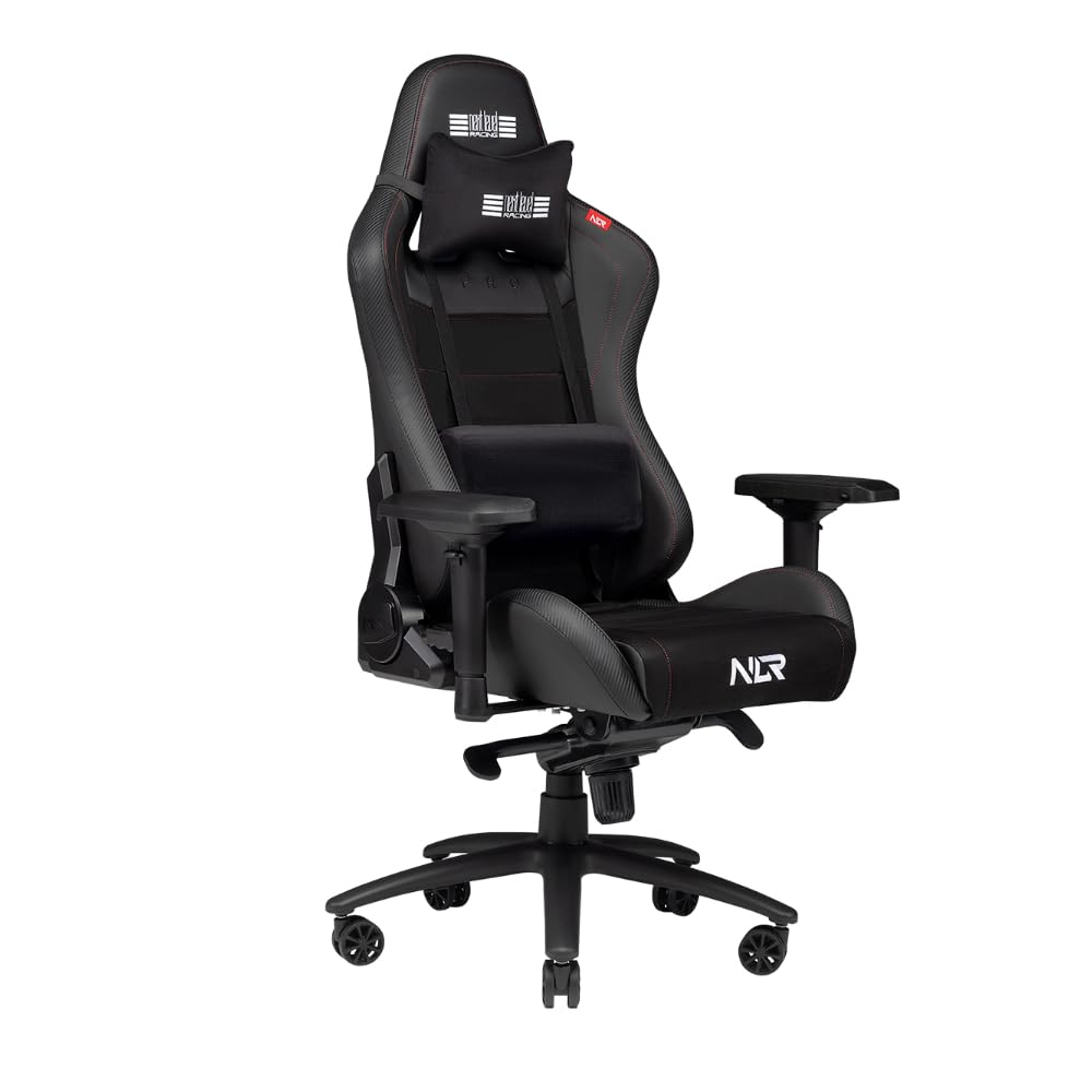 next-level-racing-pro-gaming-chair-black-leather-suede-edition image 4
