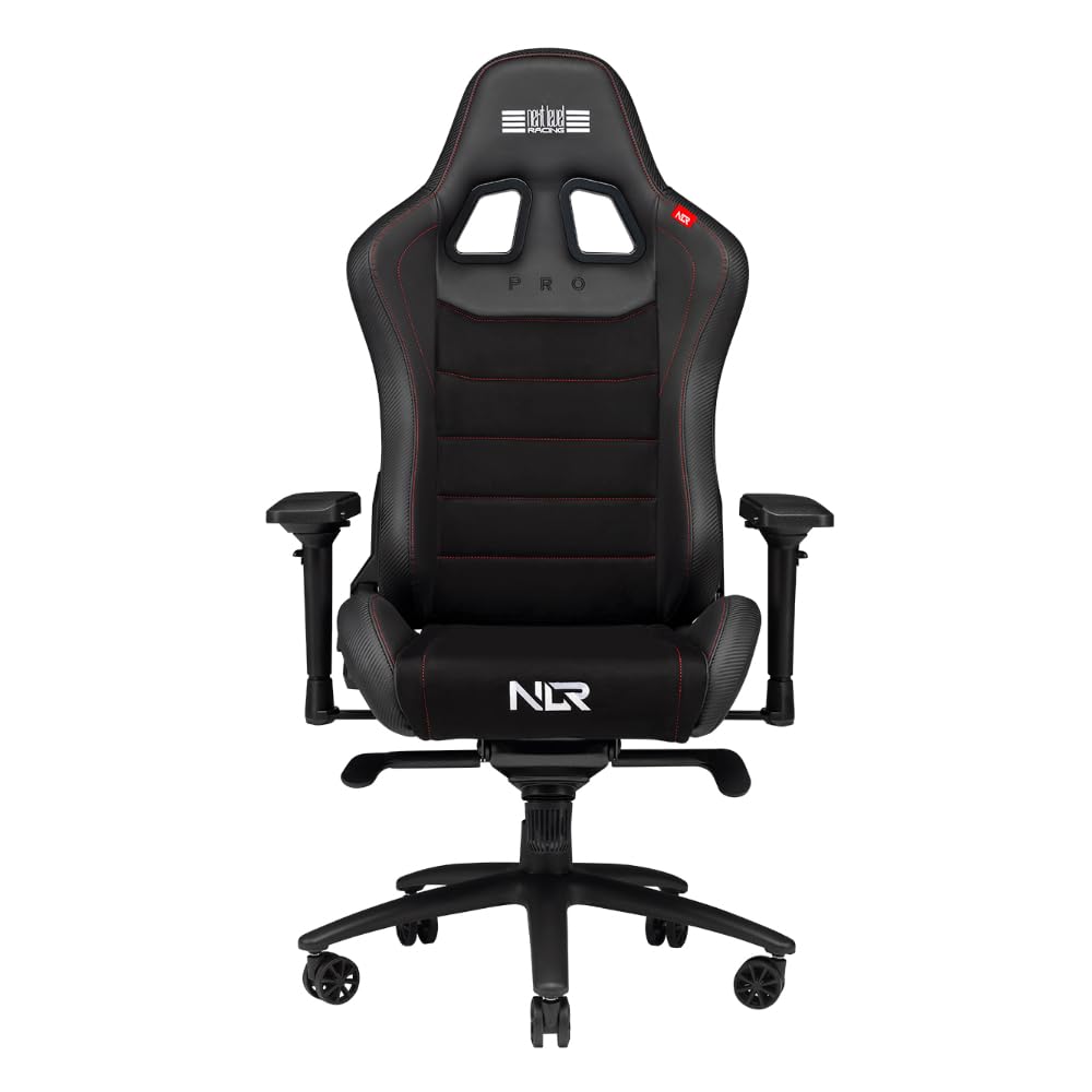 next-level-racing-pro-gaming-chair-black-leather-suede-edition image 5