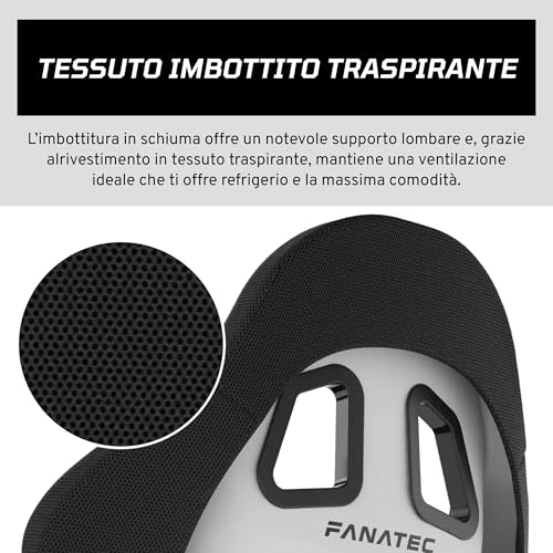 fanatec-clubsport-gt-sedile-racing-cockpit-bianco image 8