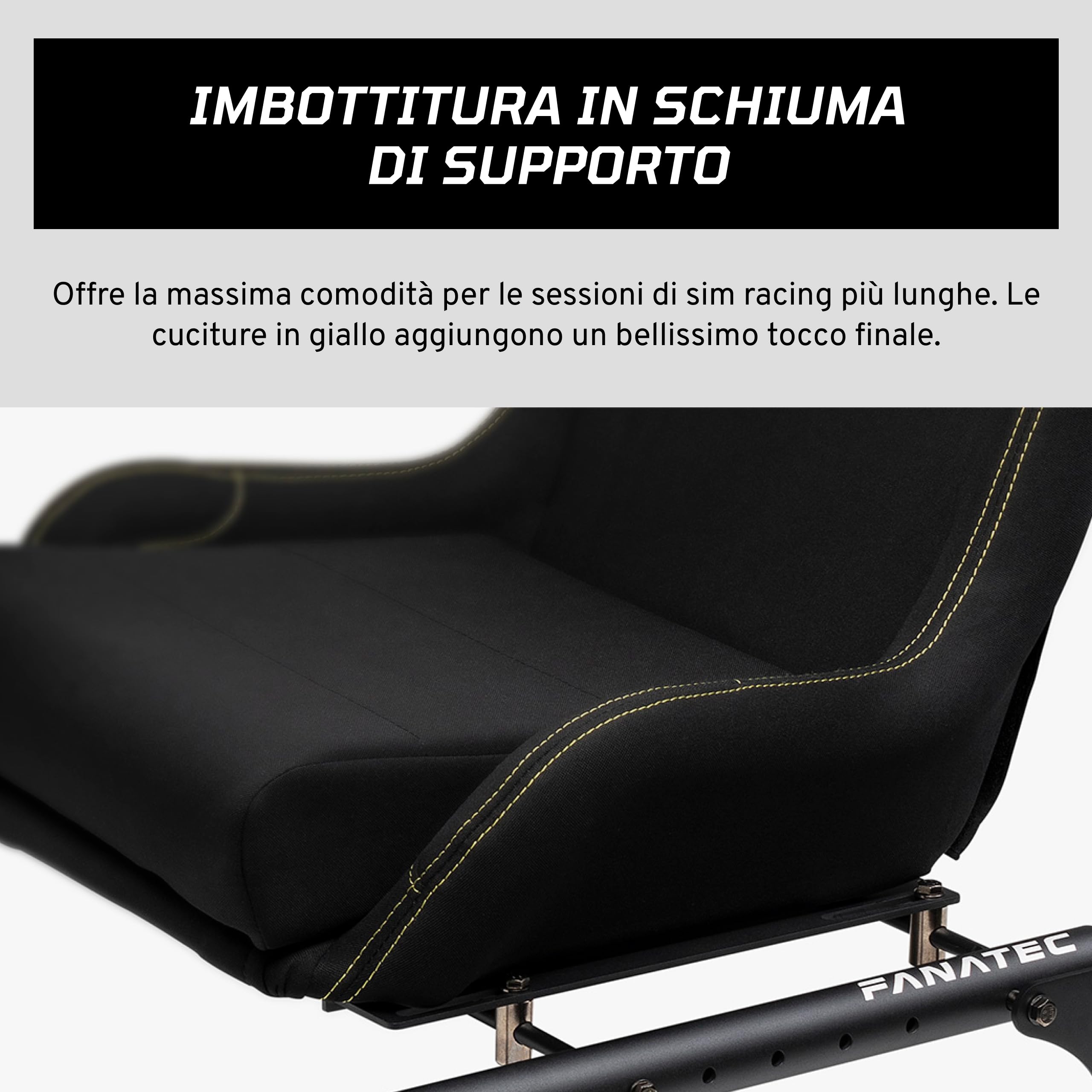 fanatec-csl-cockpit-seat-nero image 3