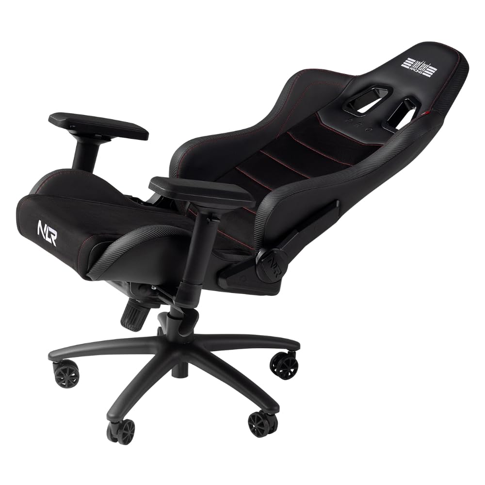 next-level-racing-pro-gaming-chair-black-leather-suede-edition image 7